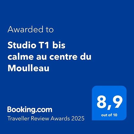 Studio T1 Bis Calme Au Centre Du Moulleau Arcachon Exteriör bild